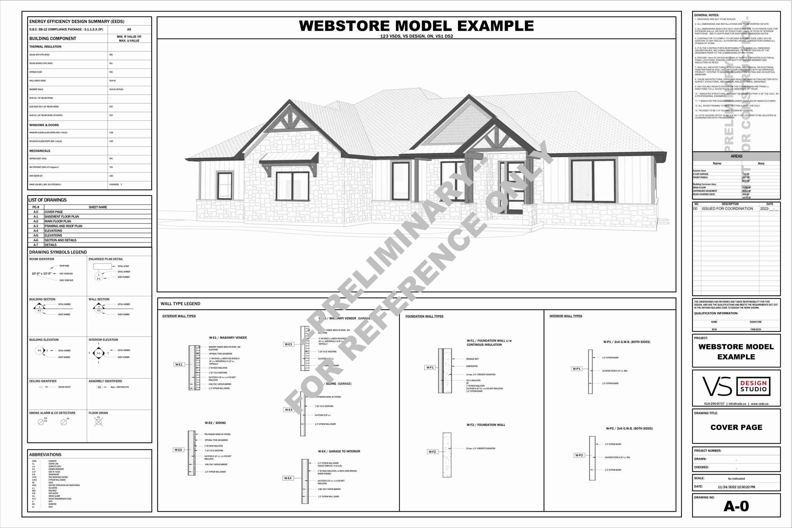 WORKING DRAWINGS EXAMPLE-1