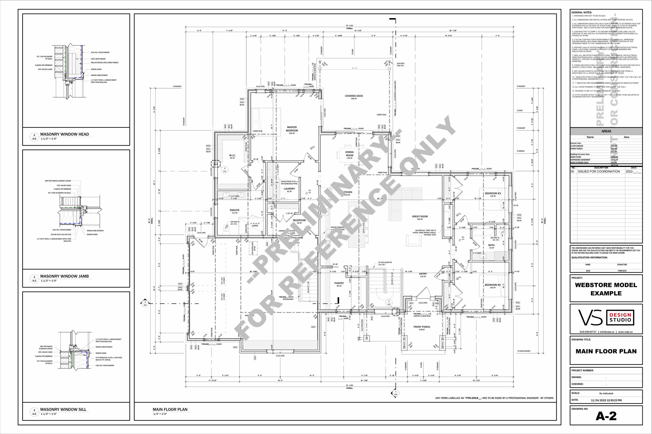 WORKING DRAWINGS EXAMPLE-3